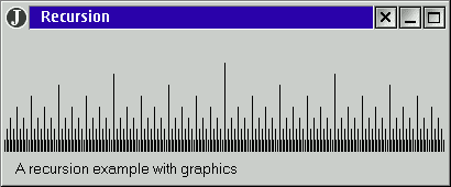 A recursion example with graphics