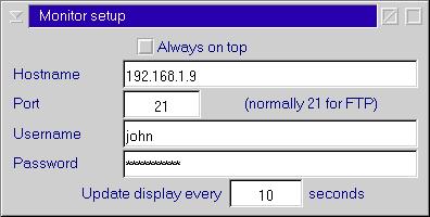 FTP Monitor Setup