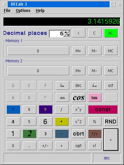 DECalc