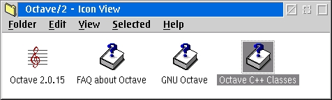 Octave Program Folder