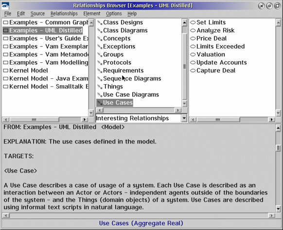 UML Relationship Browser