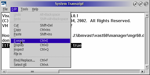 UML System Transcript