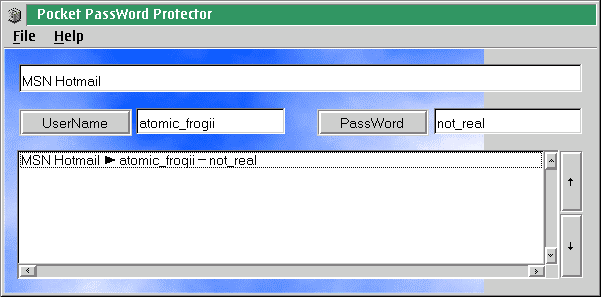 Pocket Password Protector