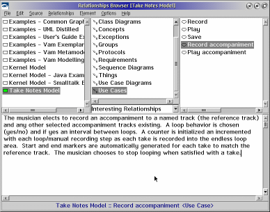 UML Spec Use Details 4