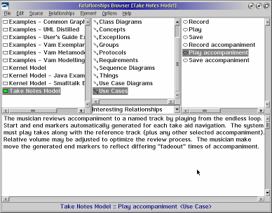 UML Spec Use Details 5