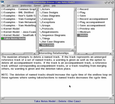 UML Spec Use Details 9