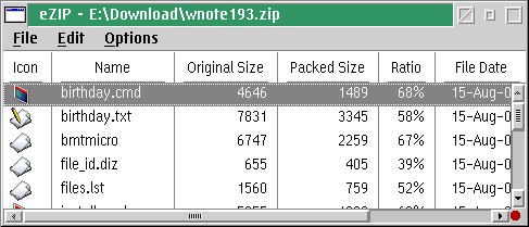 eZIP Details View