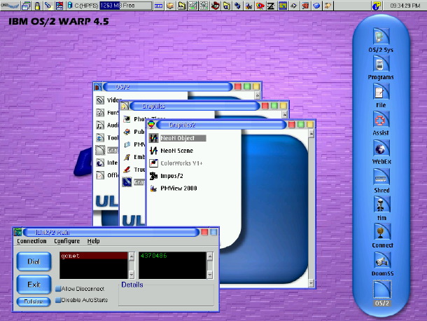 OS/2 with a bit of cosmetics