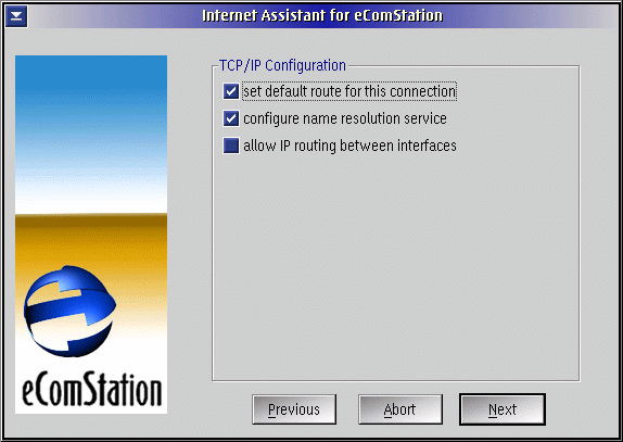 TCP/IP Setup