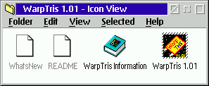 WarpTris 1.01 Folder GIF