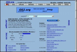 Main english OS2.org page